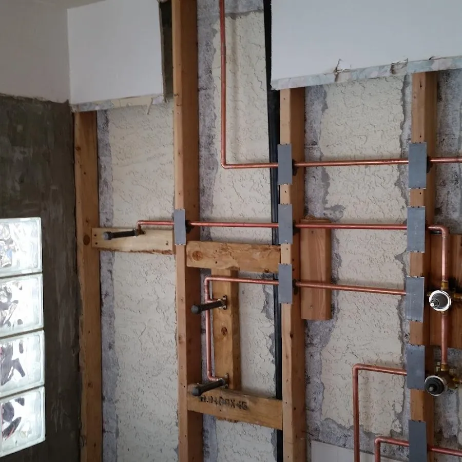 Copper pipe installation for Burst Pipe Repair in Brooklyn Center